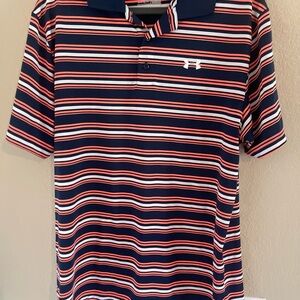 Under Armour Striped Golf Shirt